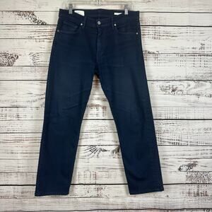Men's EUC BLDWN Navy Night Blue Modern Slim Denim Jeans Casual Size 33 X 30